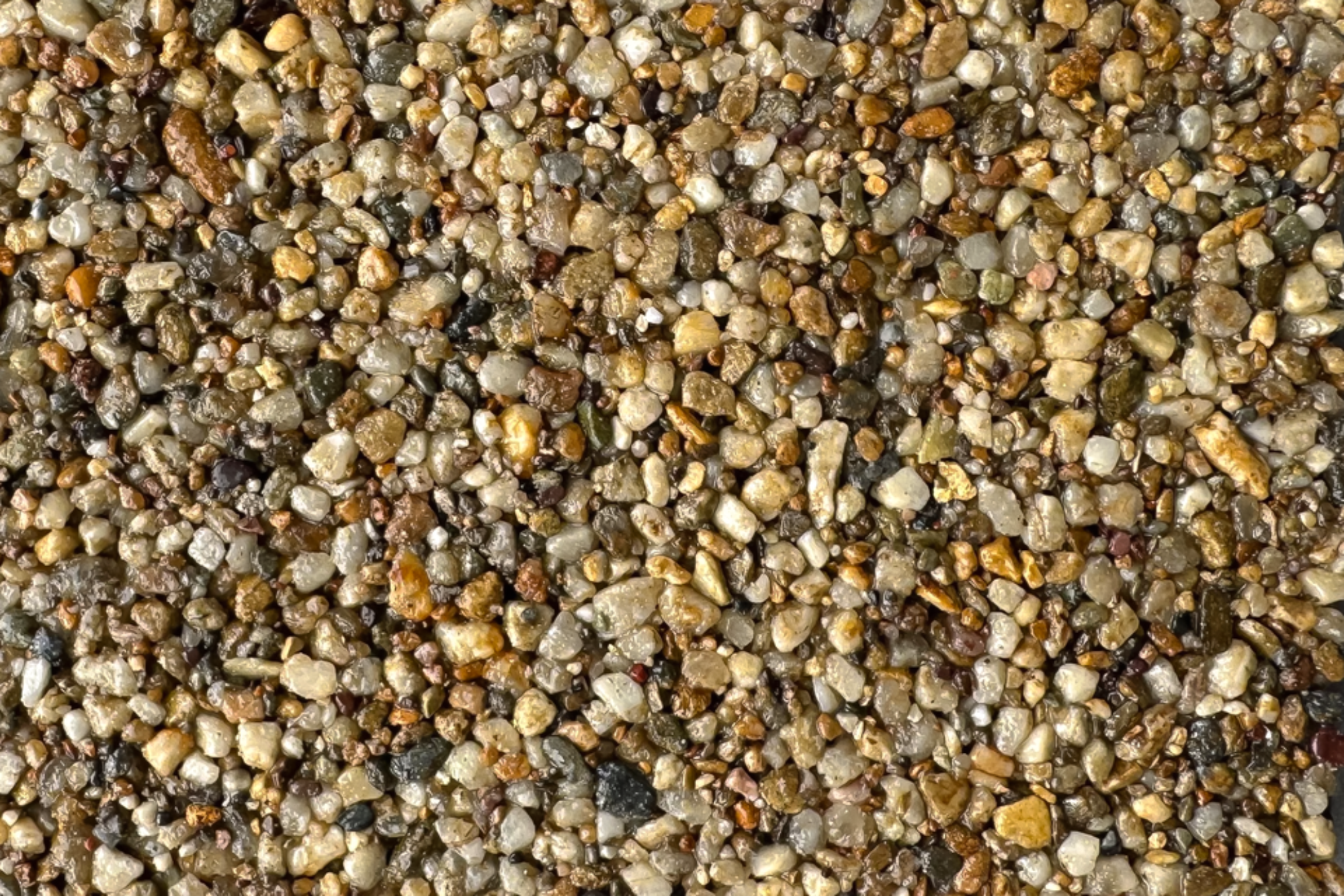 Canberra resin bound sample